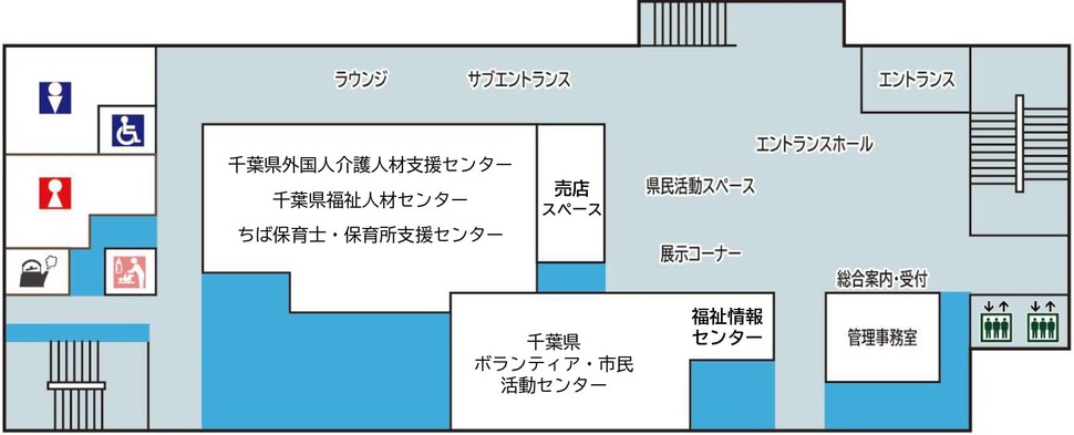 1Fフロアマップ画像