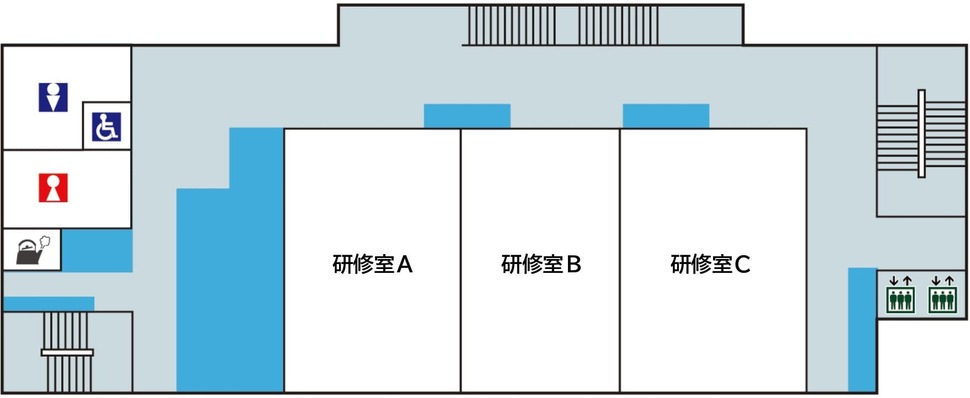 2Fフロアマップ画像